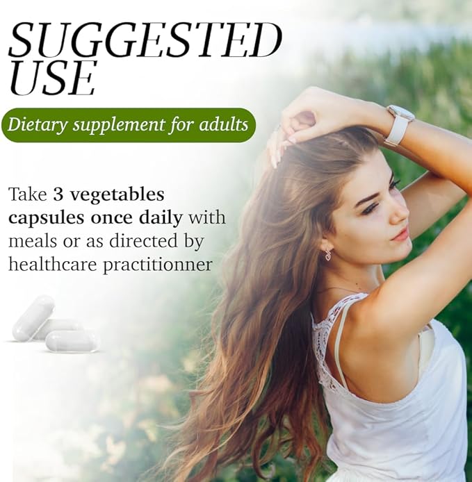 Hair Special Complex - Dietary Supplement for Stronger & Thicker Hair - Keratin, Vitamins & Minerals - Sugar & Gluten-Free - Made in France - 100 Vegetable Caps