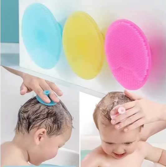 Baby Silicone Bath Brush 3pcs (JR-6055)