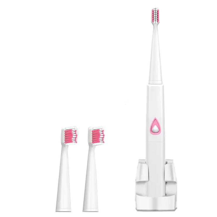 Ultrasonic Electro Toothbrush With Two Additional Brush Heads