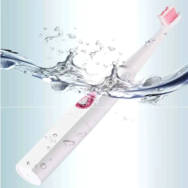 Ultrasonic Electro Toothbrush With Two Additional Brush Heads