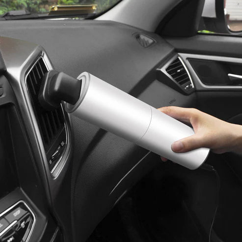 Portable Handheld Vacuum Cleaner 120W Car Charger (black)